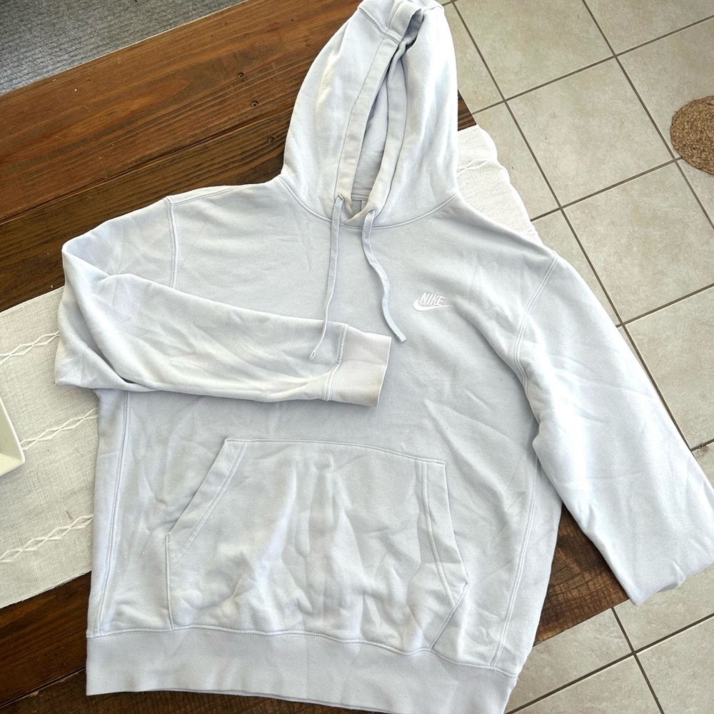 Men’s Light Blue Nike Hoodie